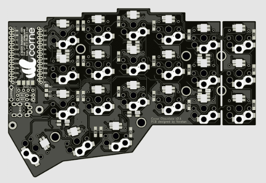 Crkbd v2.1.0 corne choc