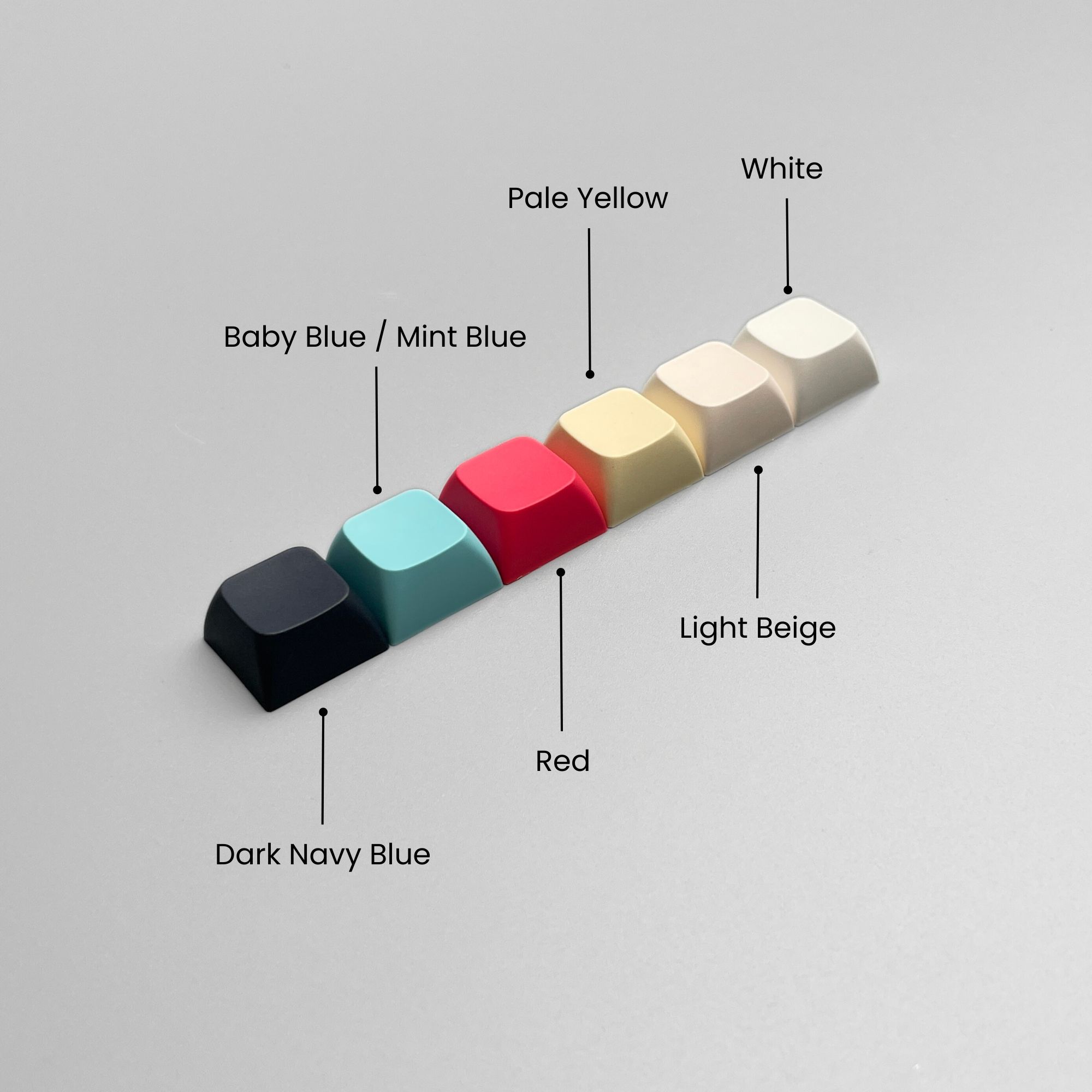 XDA Keycaps for mechanical keyboard and split keyboard