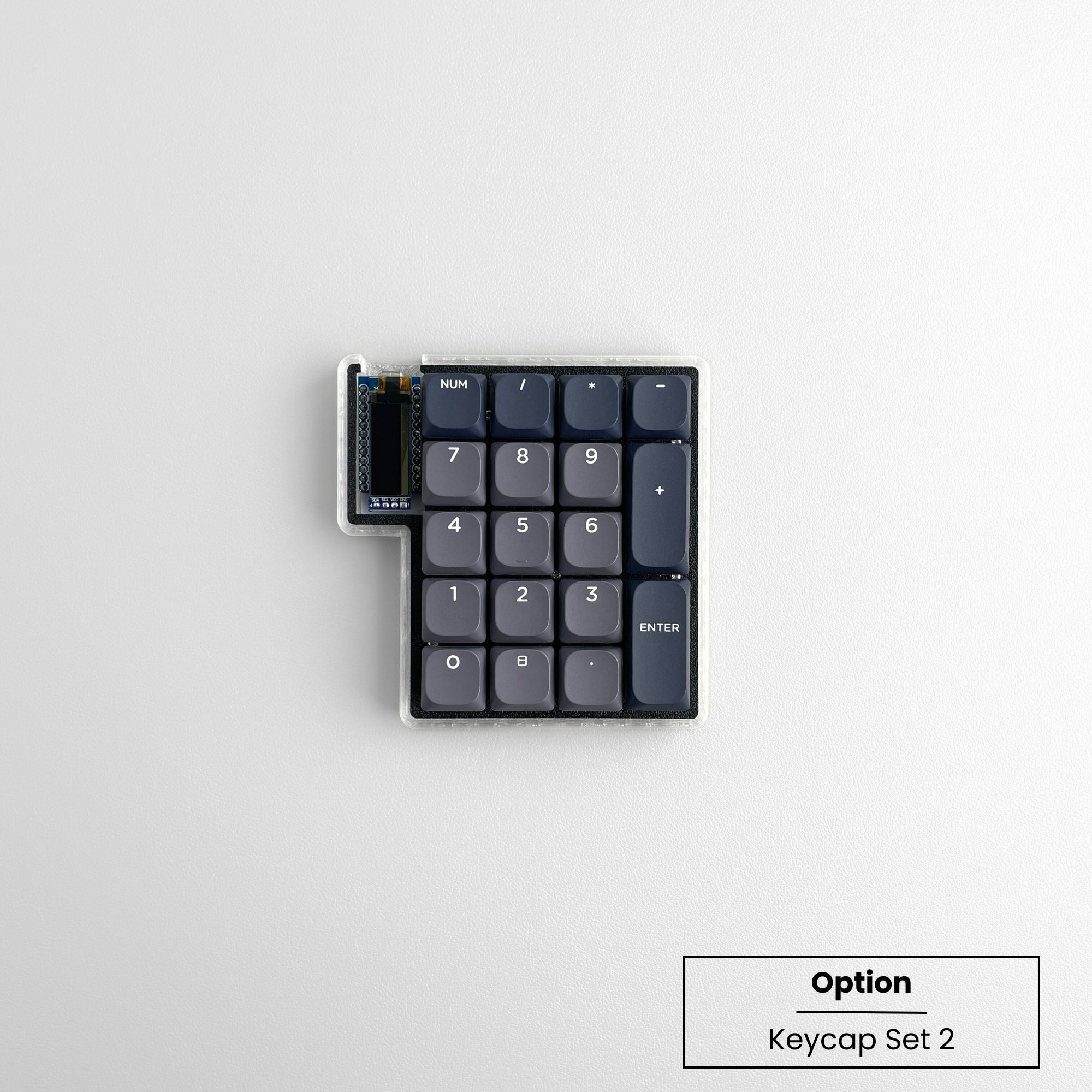 Pre-soldered Yampad v2.0 with case and rgb leds with keycap set 2