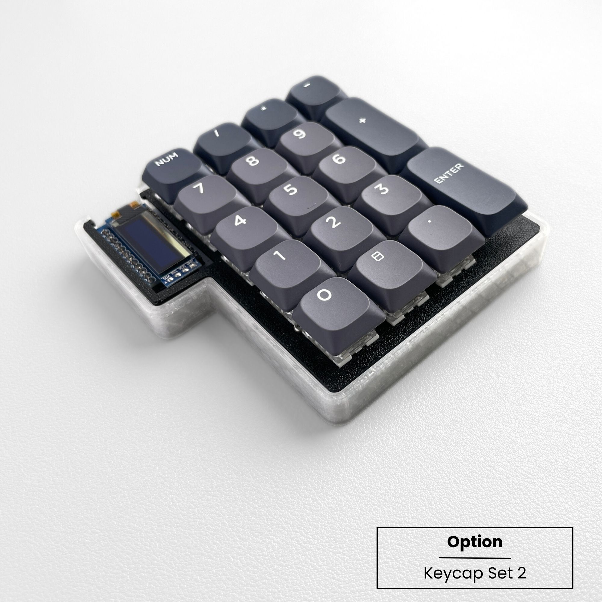 Pre-soldered Yampad v2.0 with case and rgb leds with keycap set 2