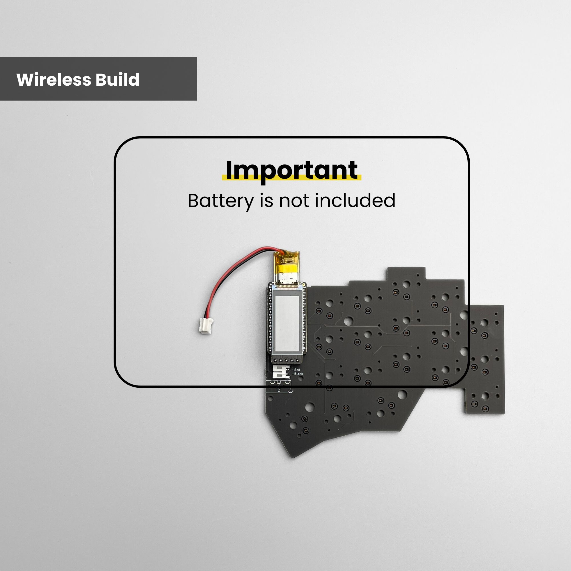 Chocofi nice!nano v2 Wireless Bluetooth Split Keyboard DIY Kit