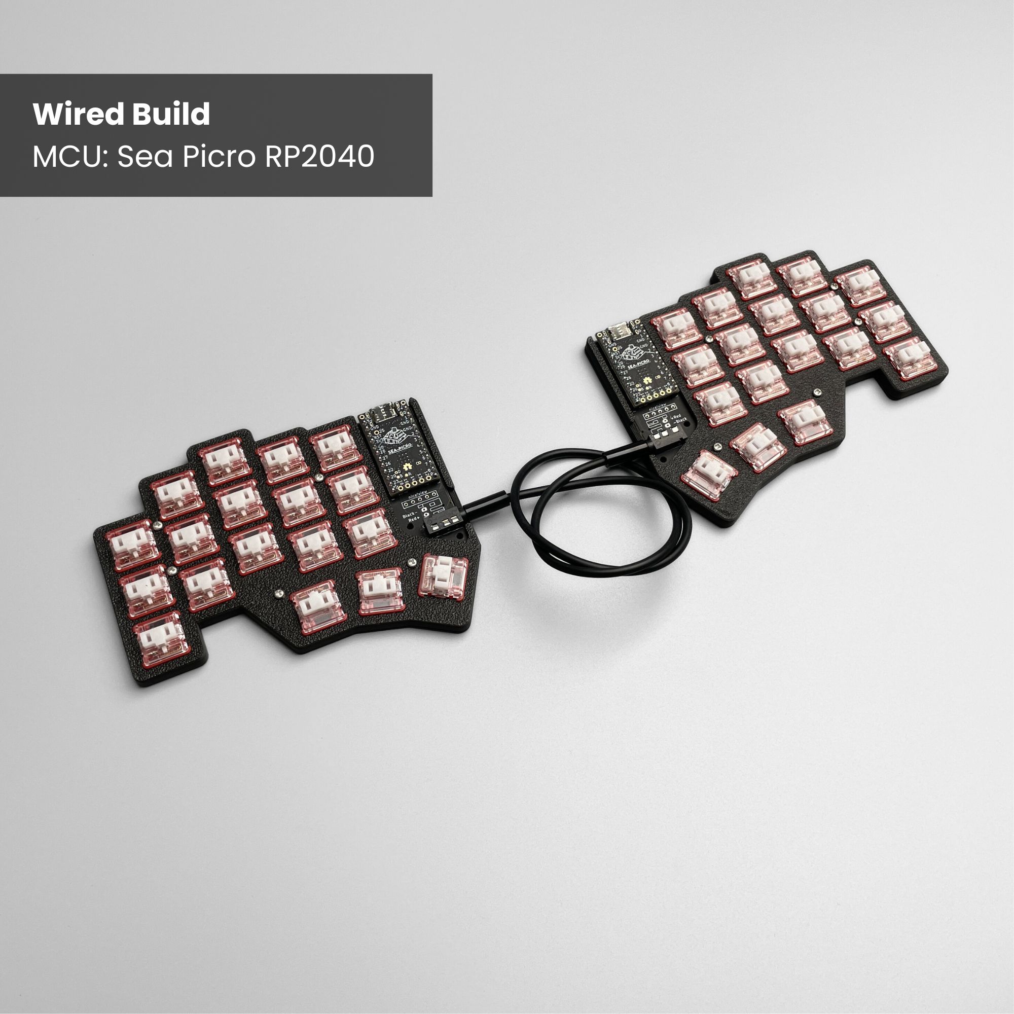 Chocofi RP2040 Wires Split Keyboard DIY Kit