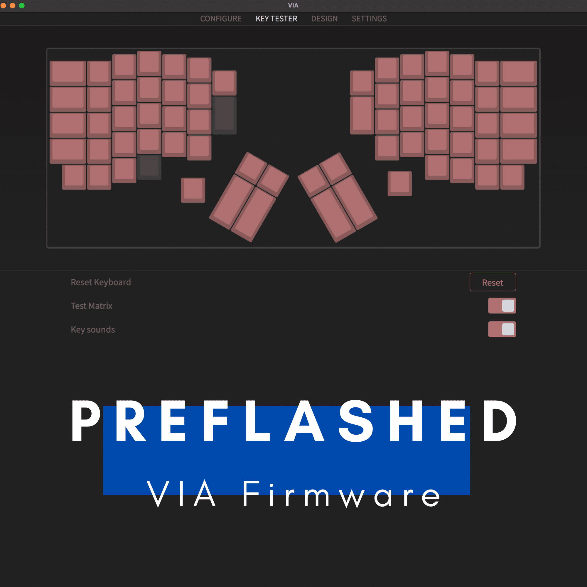 Copy of preflashed VIA firmware