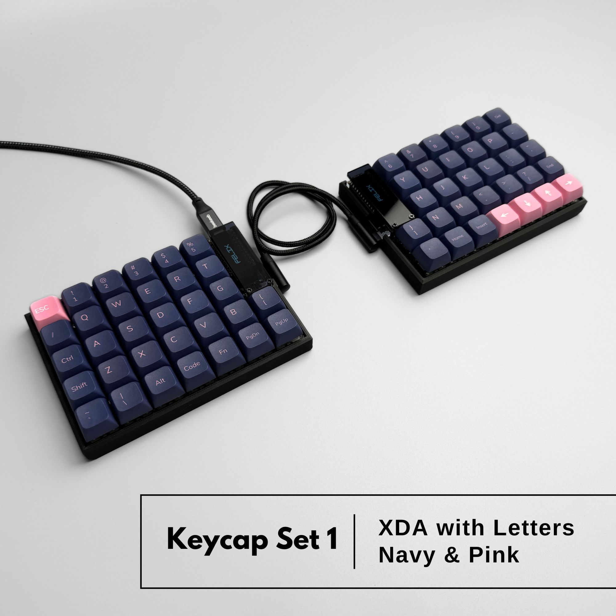 Wired RP2040 Felix keeb RP2040 Helix Hotswap Keyboard