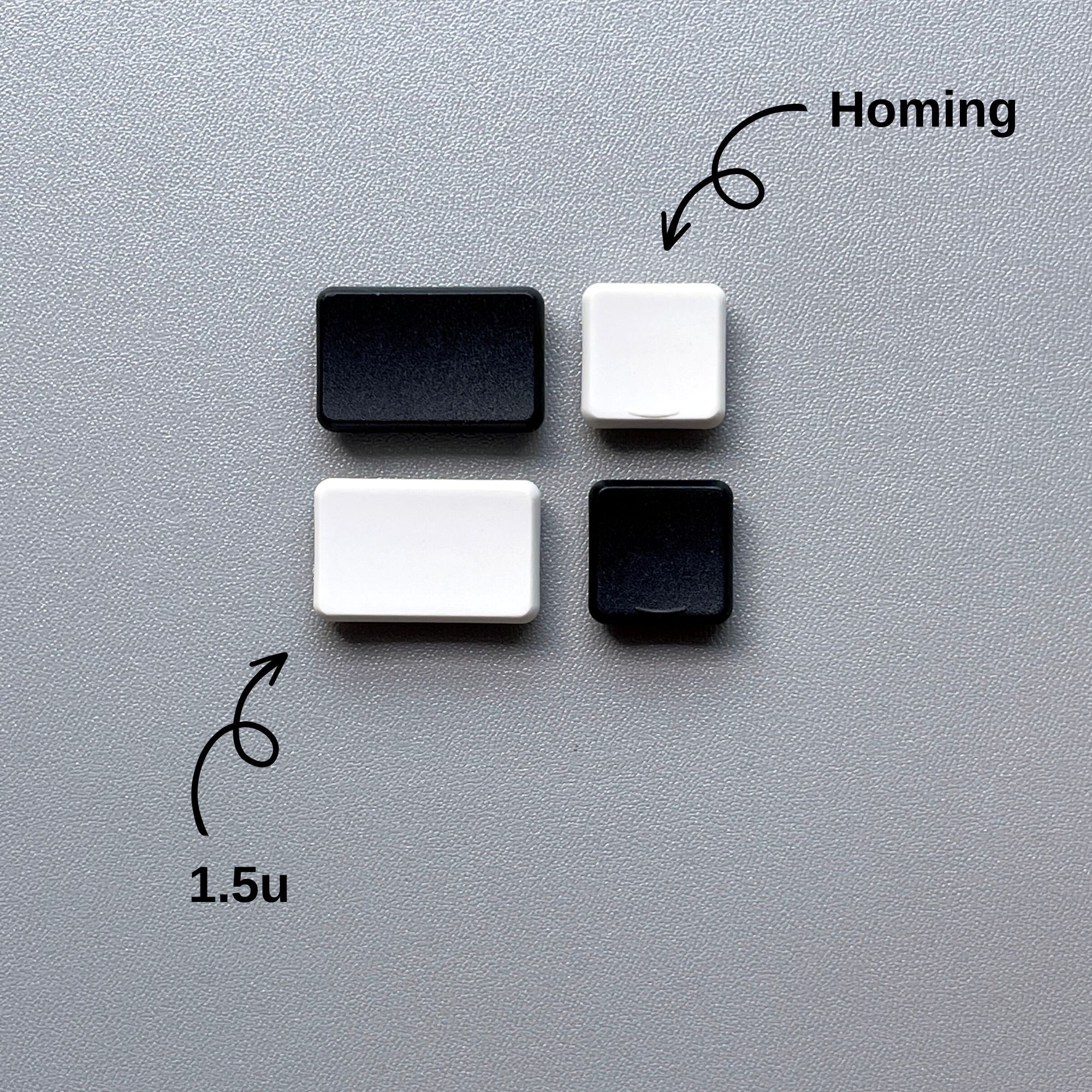 low profile homing keycap