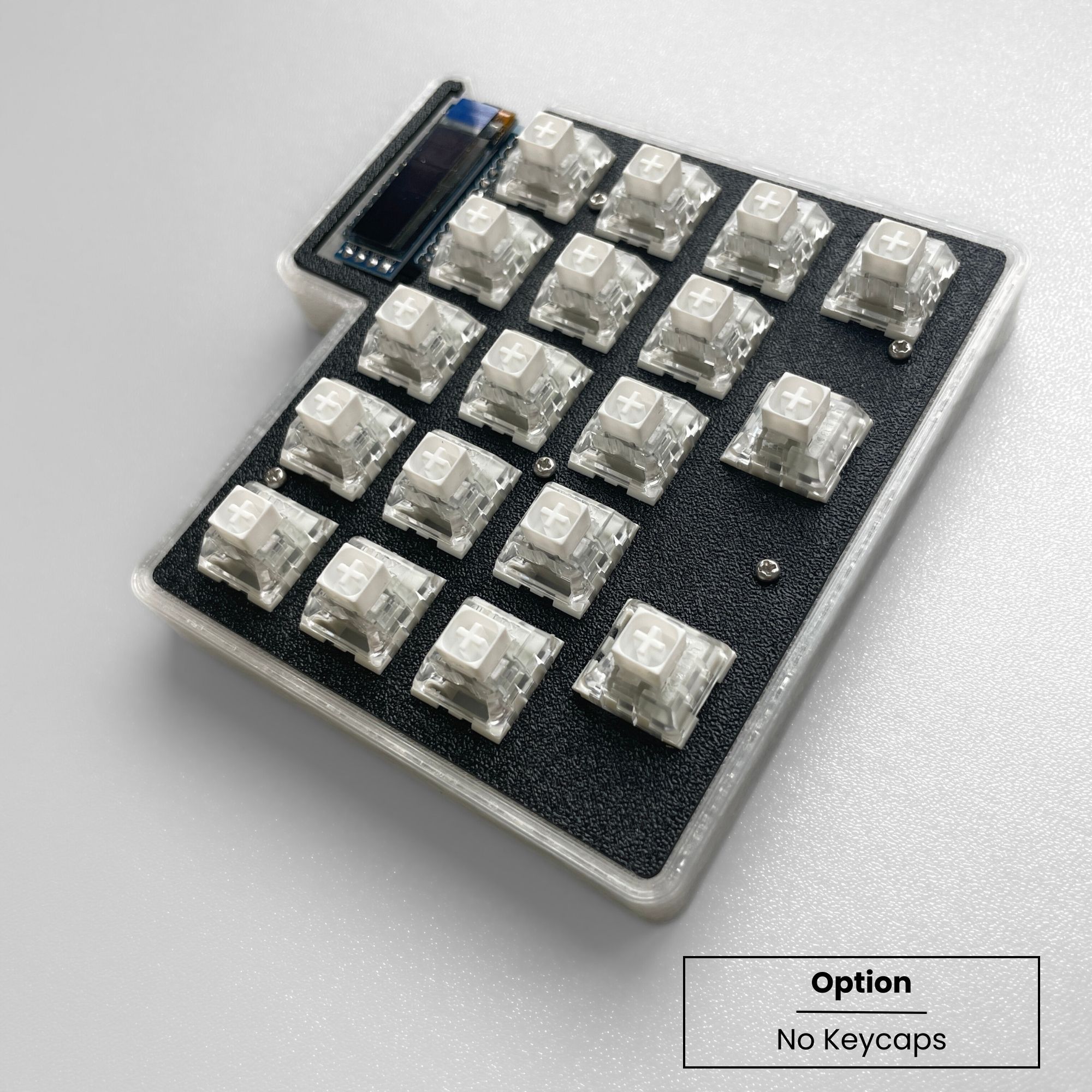 Pre-soldered Yampad v2.0 with case and rgb leds, demo: no keycaps