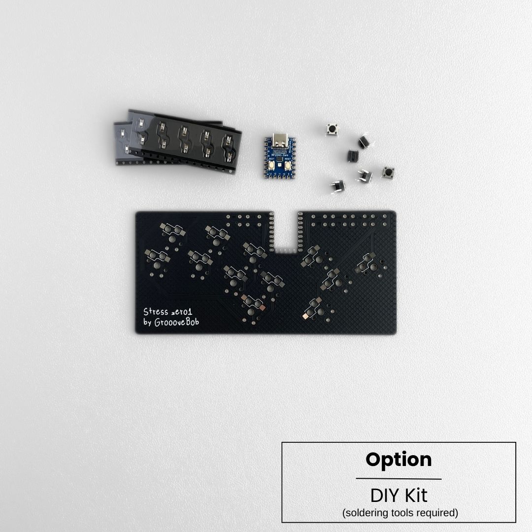 Stress Pocket Arcade Fight Pad Supports GP2040 Firmware