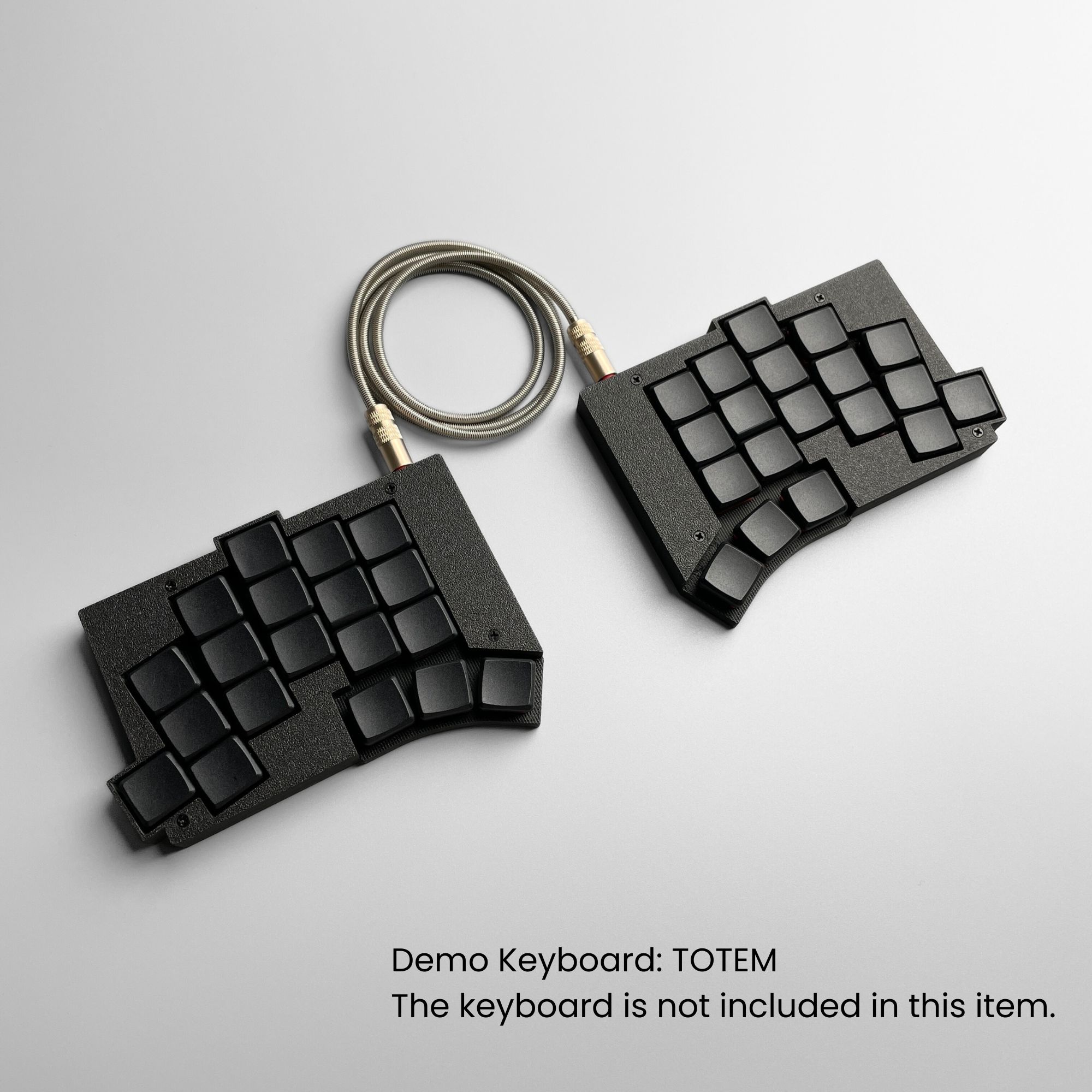 Metal TRRS cable for split keyboard , cable using on a totem split keyboard